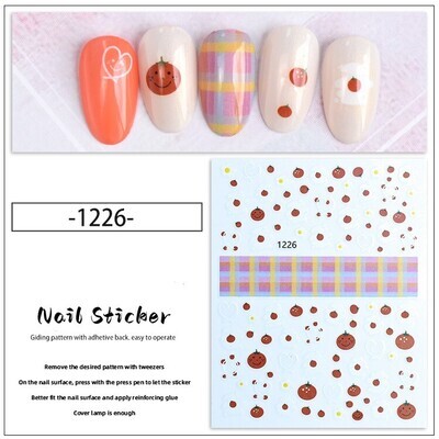 Nail Sticker - JO1226 Tomato