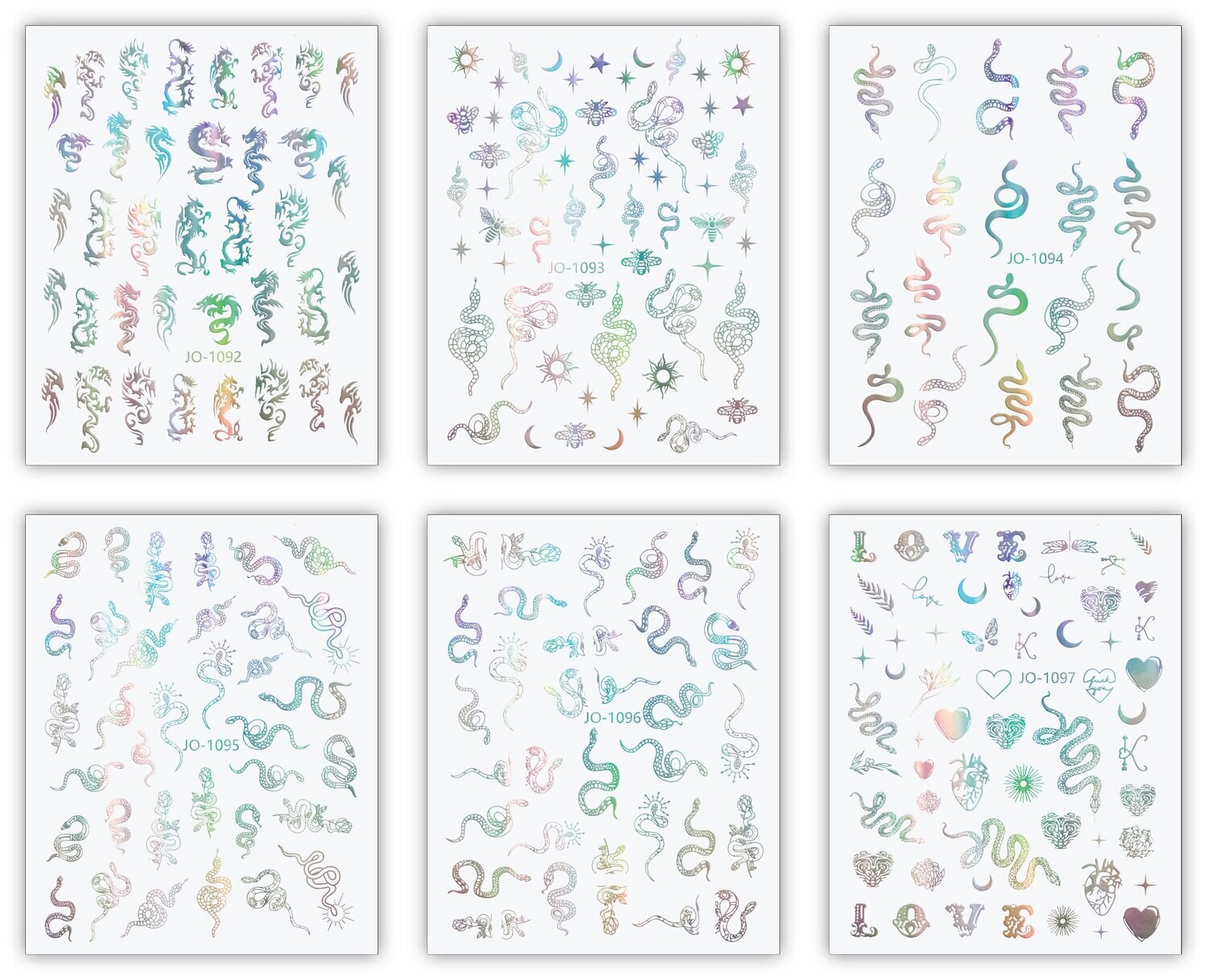 Nail Sticker - Snake Sticker