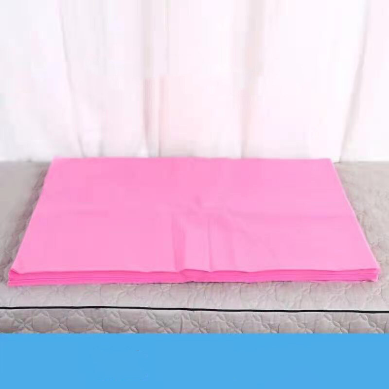 Disposable Pink Non-Woven Sheet For Eyelashes U pillow 40*70cm 100pcs