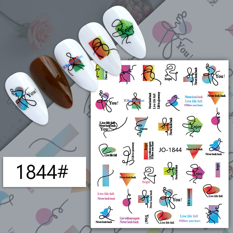 Nail Sticker - 1844