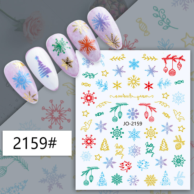 Nail Sticker 2159 Christmas