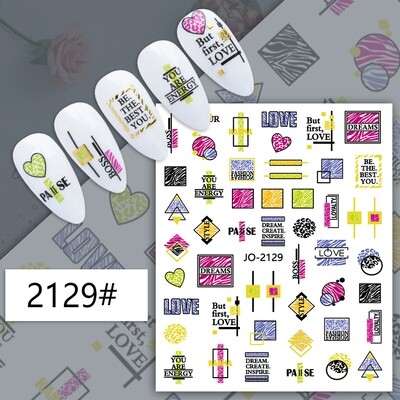 Nail Sticker - 2129