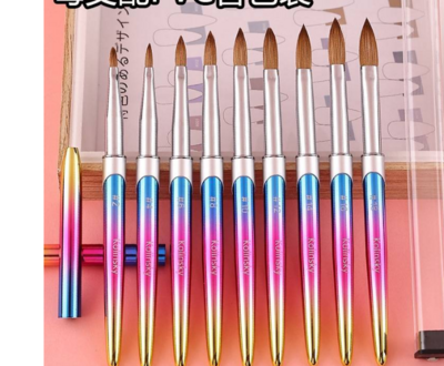 Gradual Kolinsky Sable Hair Acrylic Brush