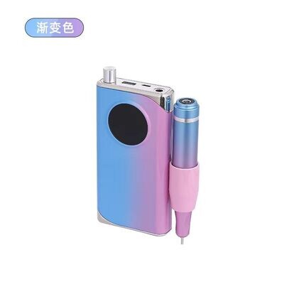 Portable Rechargeable Cordless Nail Drill Machine UV401 40000rpm Colourful