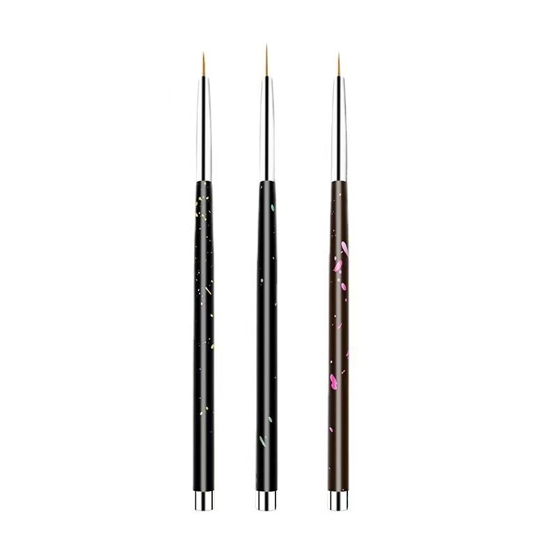 3pcs Starry Sky Different Size Striping Brush