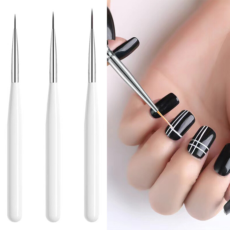 3pcs Different Size Striping Brush-small