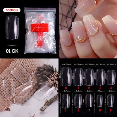 01# Nail Tips ( 500pcs/ Packet )