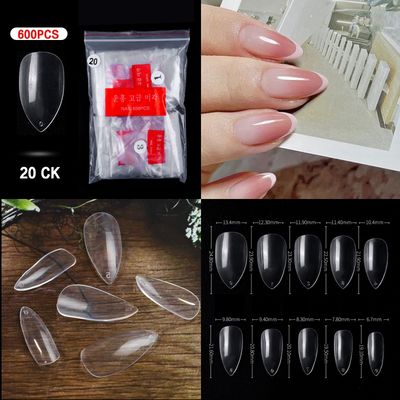 20# Nail Tips ( 500pcs/Packet )
