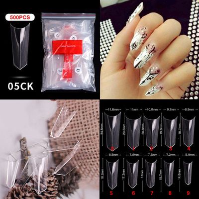 05# Nail Tips ( 500pcs/Packet )