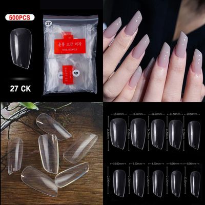 27# Nail Tips ( 500pcs/Packet )