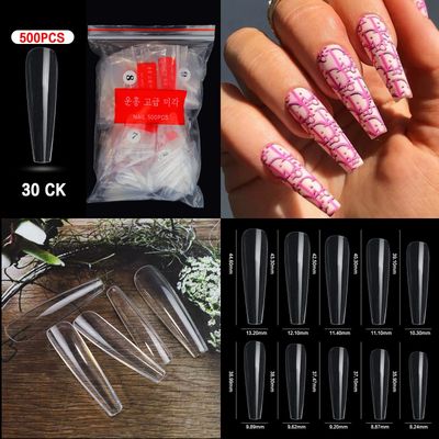 30# Nail Tips ( 500pcs/Packet )