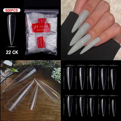 22# Nail Tips ( 500pcs/Packet )