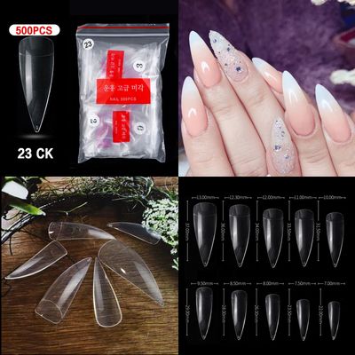23# Nail Tips ( 500pcs/Packet )