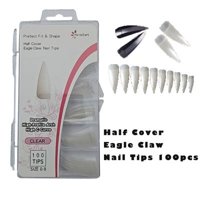 Clearance Sale - Half Cover Eagle Claw Tips 100pcs ( Buy One Get One For FREE )
