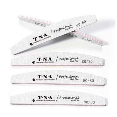 TNA Halfmoon Nail Filer 80/80 25pcs