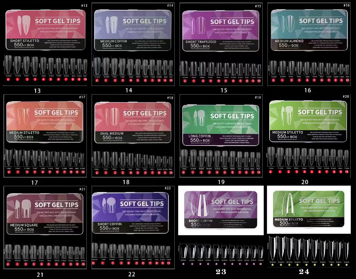 Soft Gel tips 13 -24