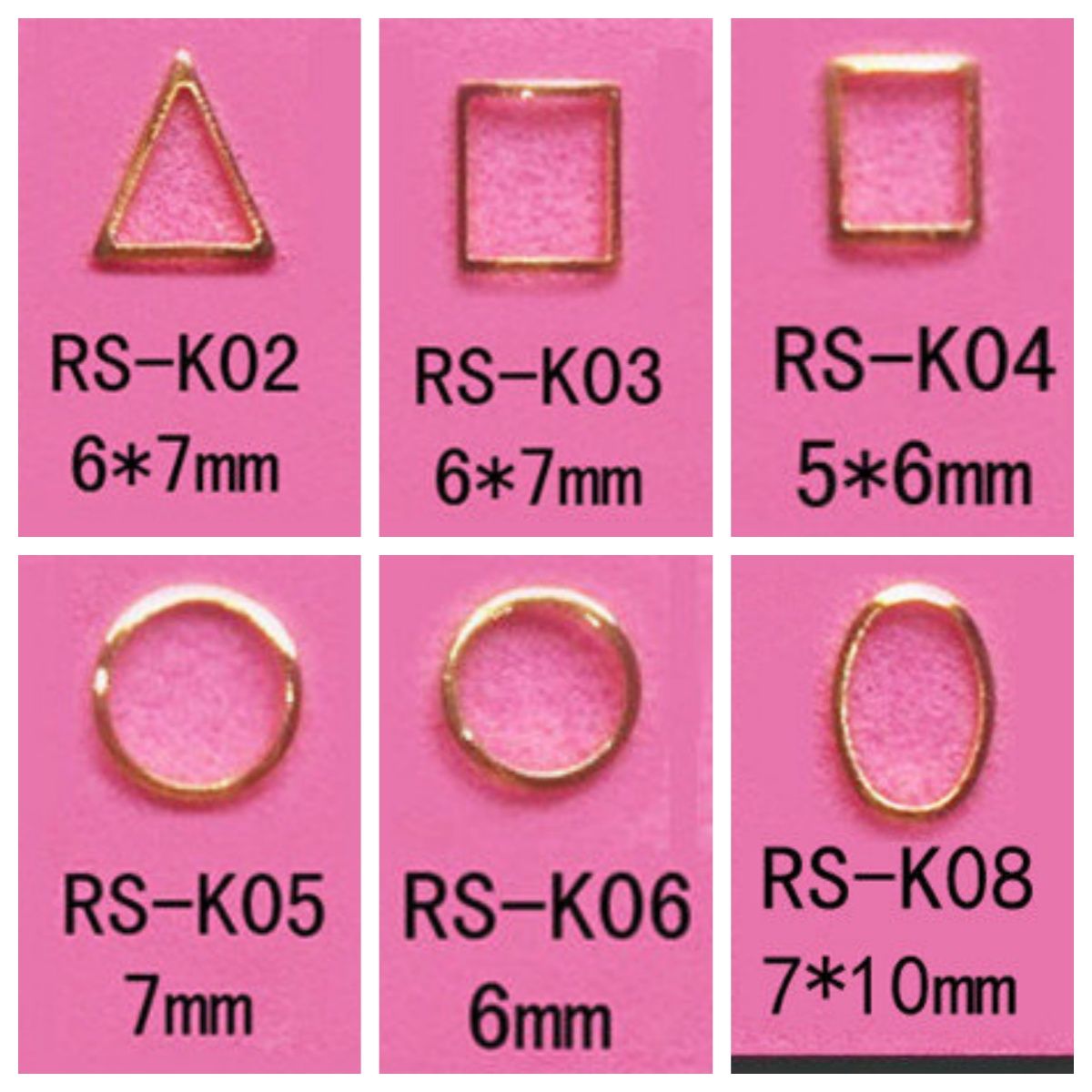 Clearance Sale - Nail Jewelry RS-K 50pcs(Buy One Get One For FREE)