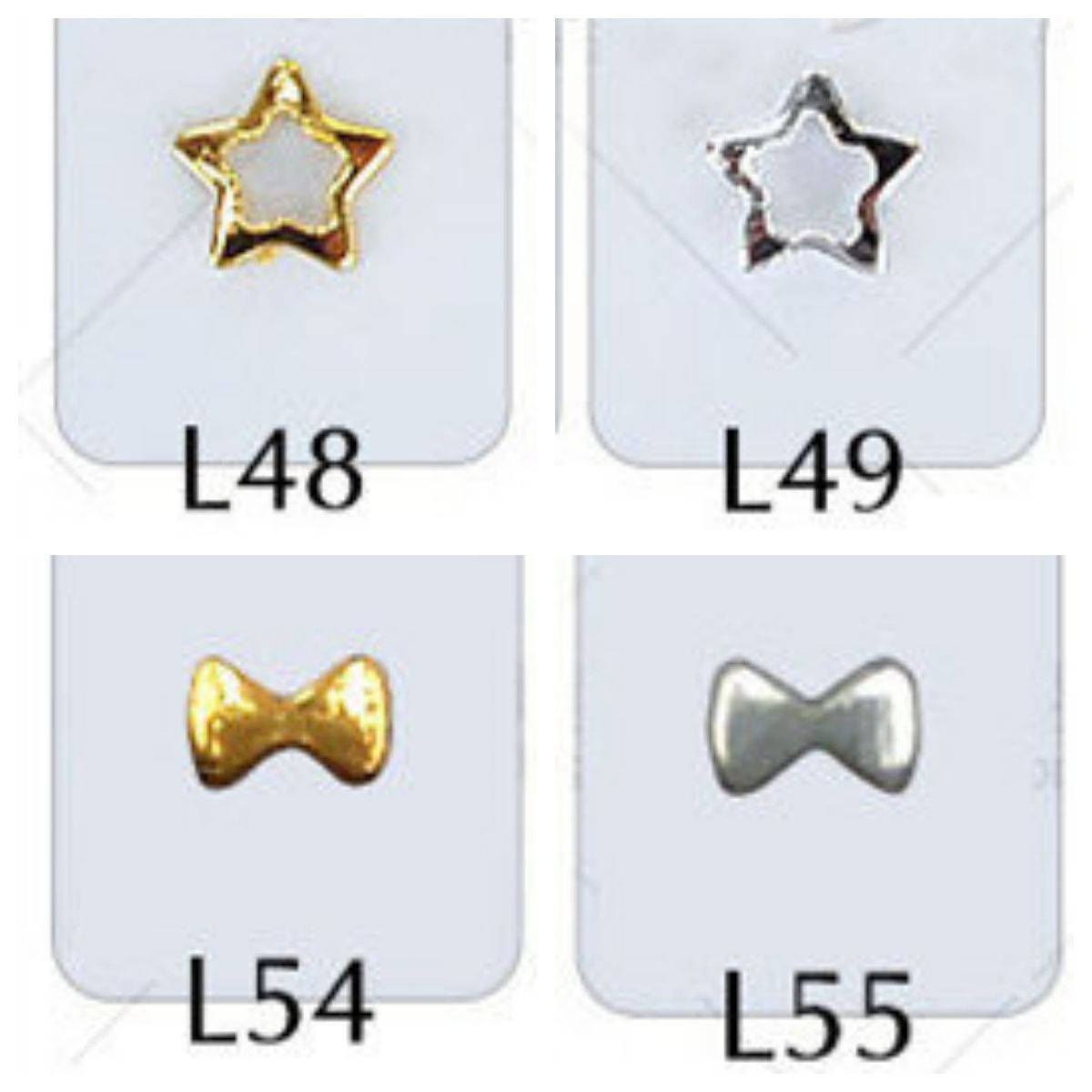 Nail Jewelry RS-L 100pcs