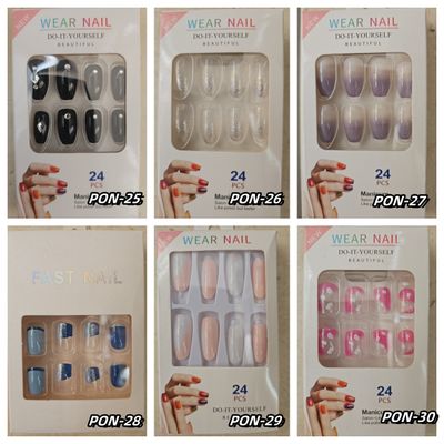 Press On Nails 24pcs - 25-36