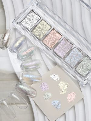 6 Colours bulingni Glitter Powder