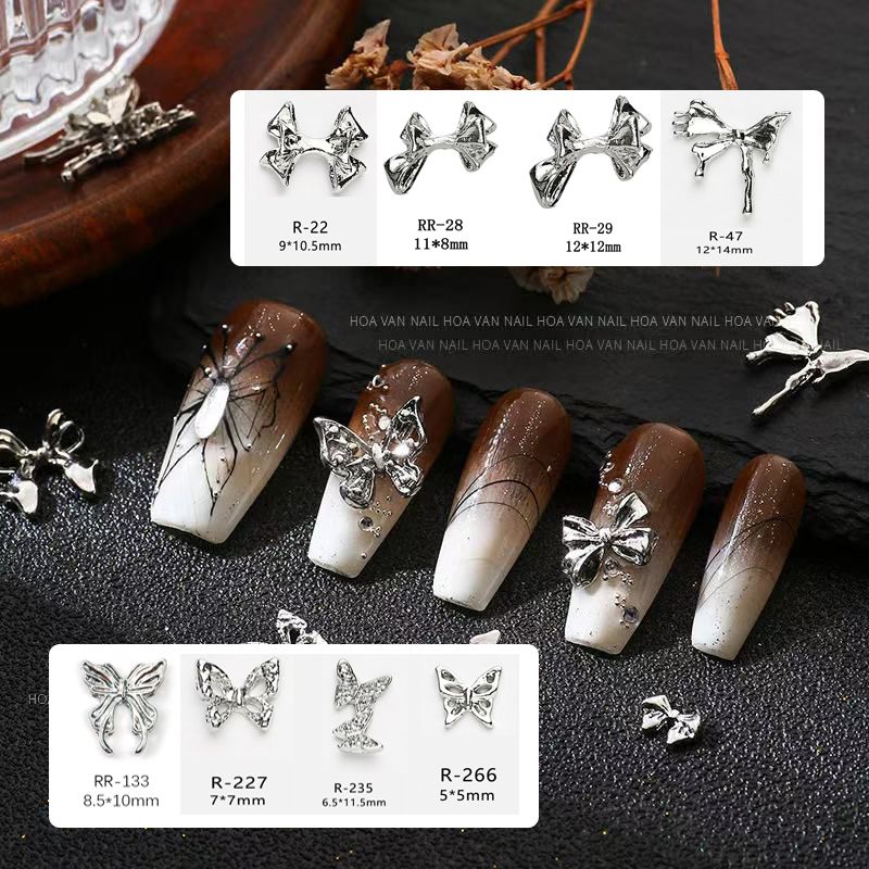 BT-02 Alloy Butterfly 10pcs