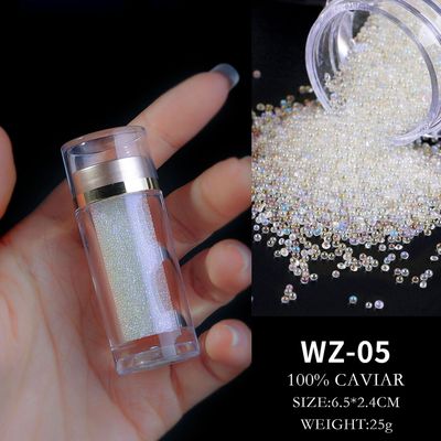 Elf WZ05 CARNIVAR Nail Beads rhinestones Glass Bottle