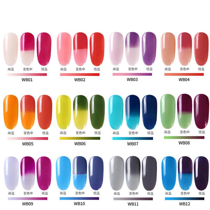 Crazy Promotion - AS 15ml Gel Polish 12 Colours/Set R350 - Colour Change Set