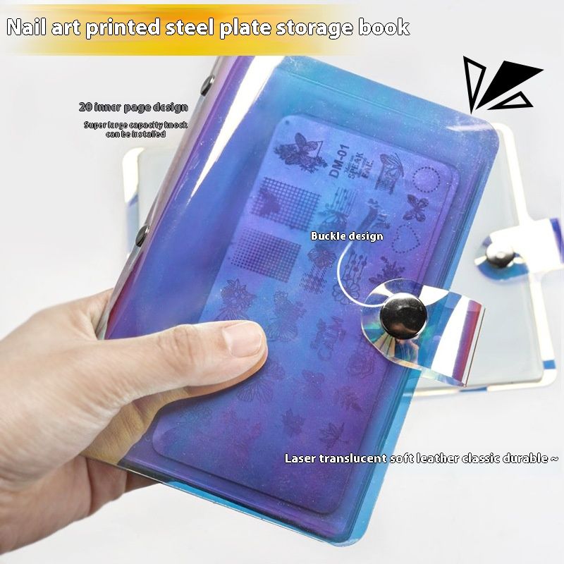 Holo Stamping Plate Bag 20 slots 6*12