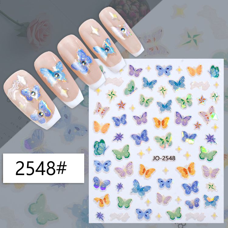 Nail Sticker - JO2548 butterfly