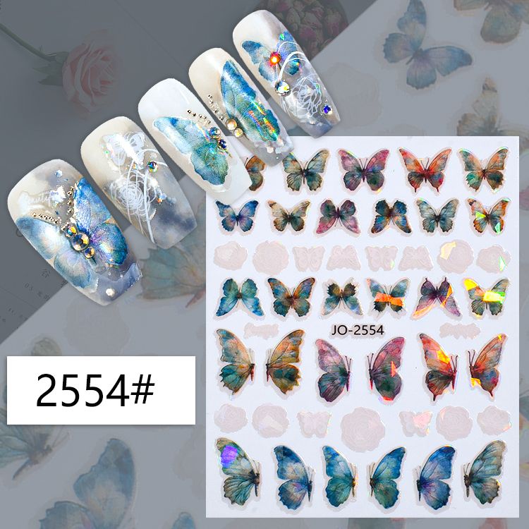 Nail Sticker - JO2554 butterfly