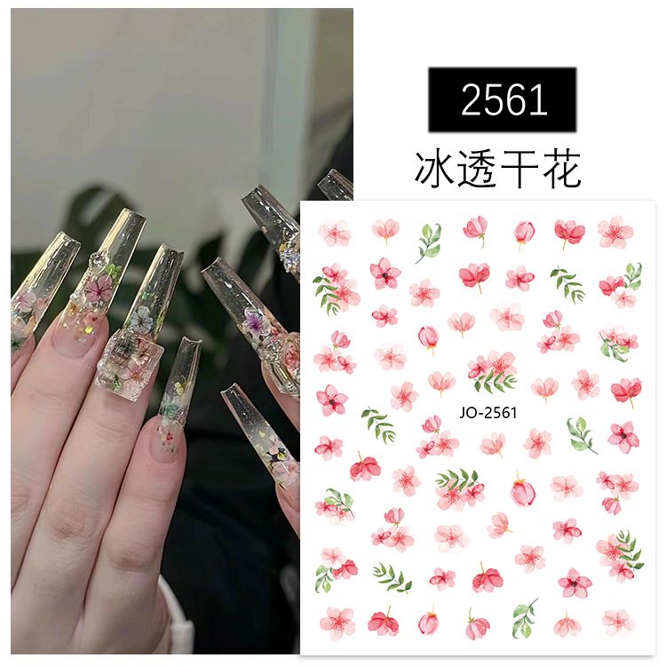 Nail Sticker - 2561 Flower
