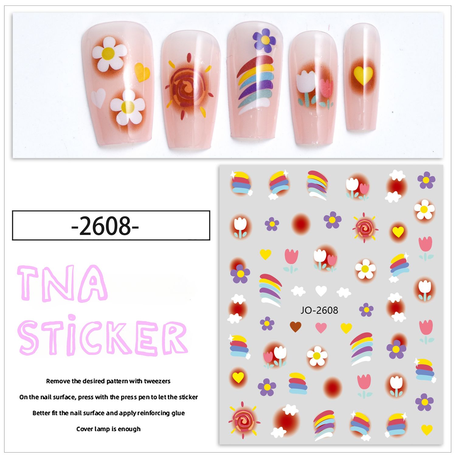 Nail Sticker - JO2608 cartoon
