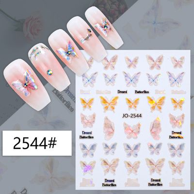 Nail Sticker - JO2544 butterfly