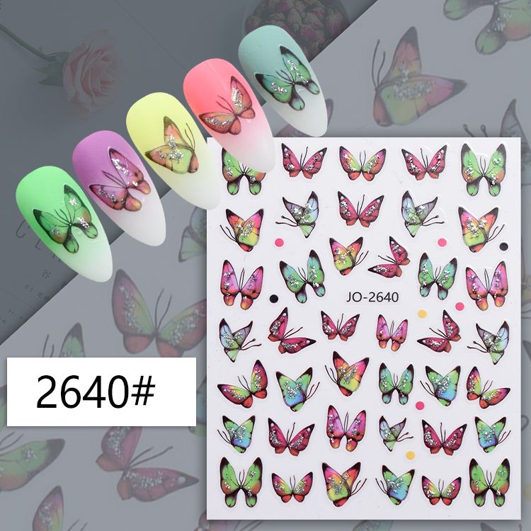 Nail Sticker - JO2640 butterfly