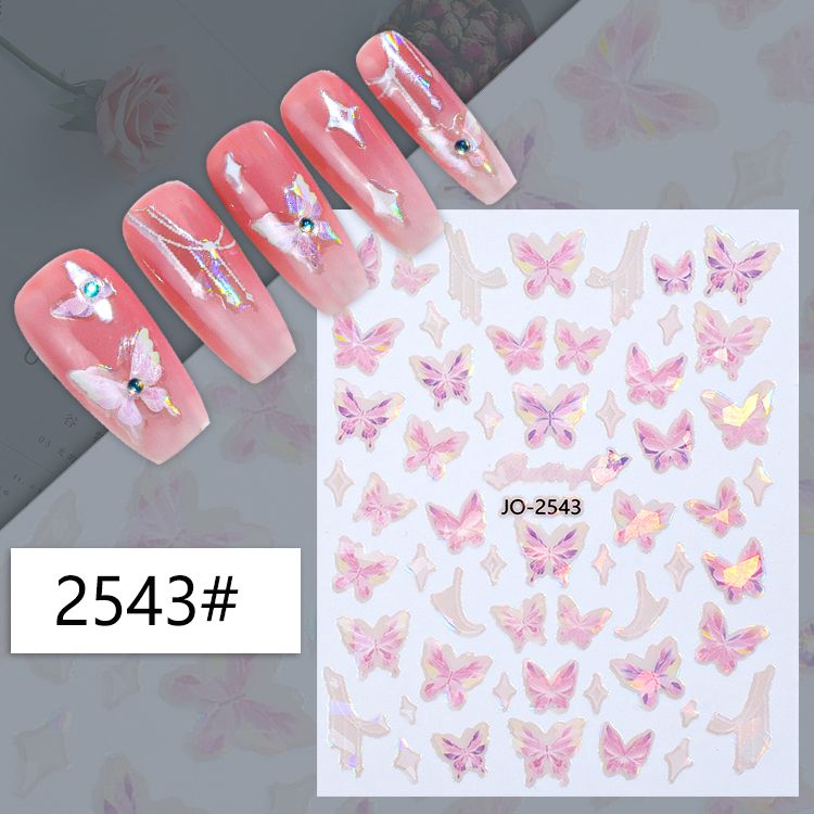 Nail Sticker - JO2543 butterfly