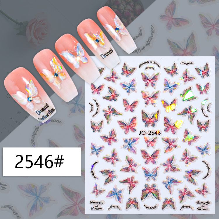 Nail Sticker - JO2546 butterfly