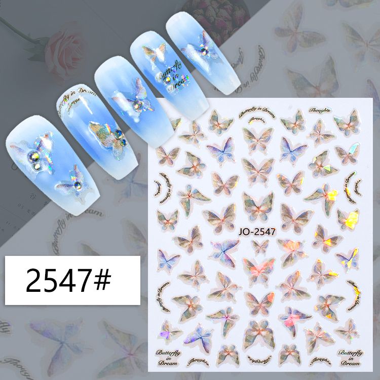 Nail Sticker - JO2547 butterfly