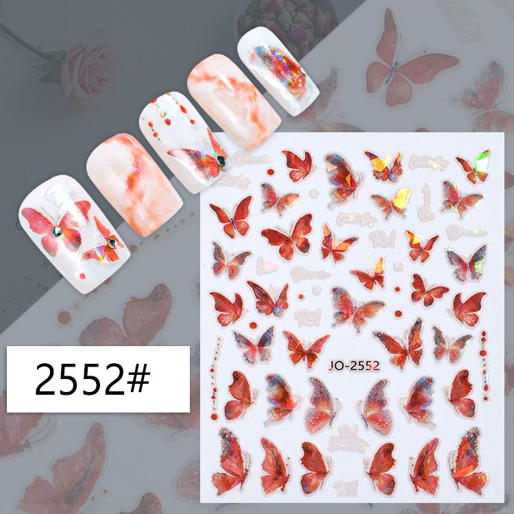 Nail Sticker - JO2552 butterfly