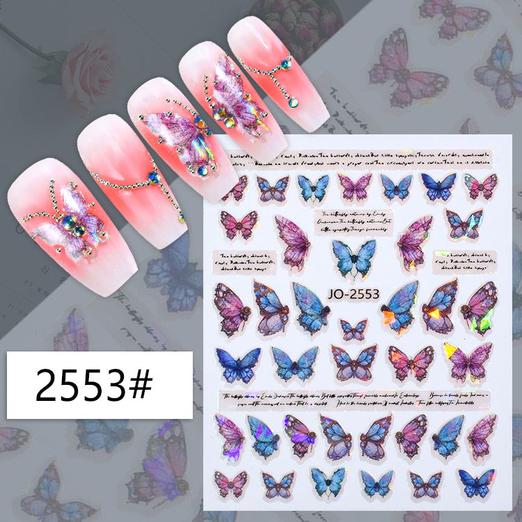 Nail Sticker - JO2553 butterfly