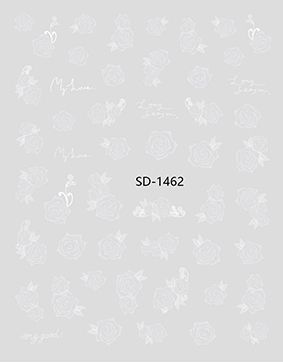 3D relief - style nail sticker - SD1462
