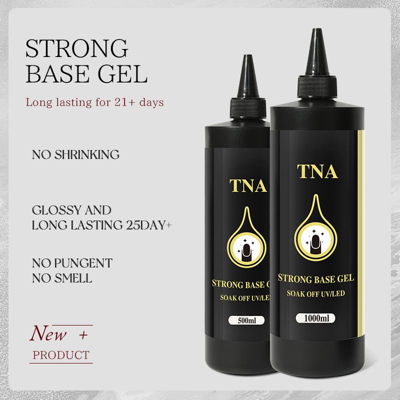 Refill TNA Strong Base coat 500ml/1000ml For salon, professional use