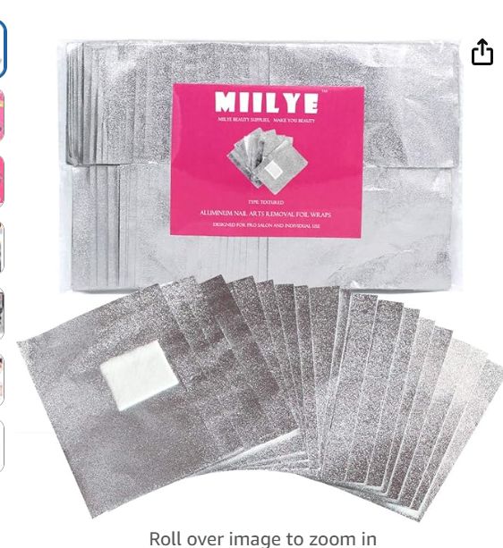 Removal Foil Paper (100pcs/packet)