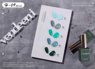 Crazy Promotion - Vendeeni UV/LED Gel Polish 15ml H09 5pcs/Set R120!! WITH COLOUR CHART!!