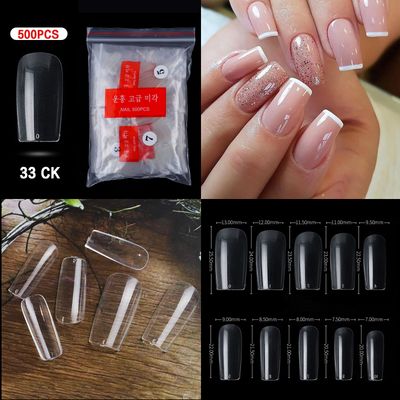 33# Nail Tips ( 500pcs/Packet )