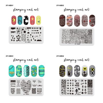 XY-NB Stamping Plate 6*12CM 16 styles