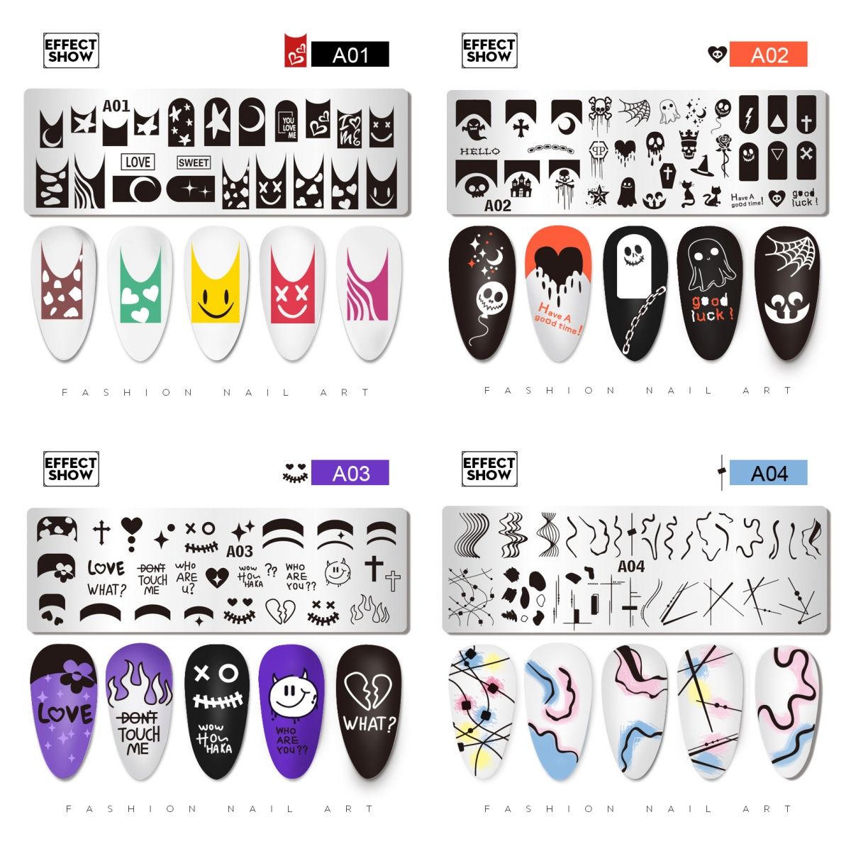 Stamping Plate 4*12cm A