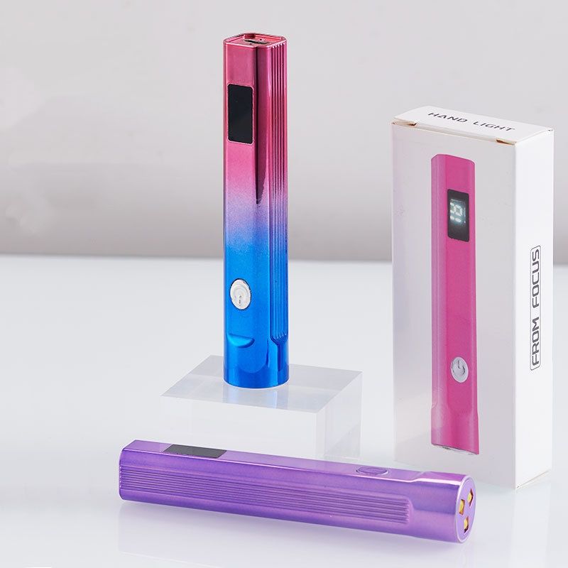 Rechargeable Handheld Monogram Nail Lamp 9W