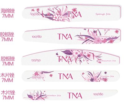TNA White Nail Filer - TD1156