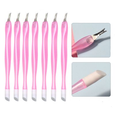 Cuticle fork and pusher