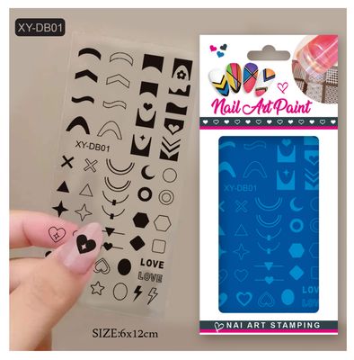 Stamping Plate XY-DB 6*12cm